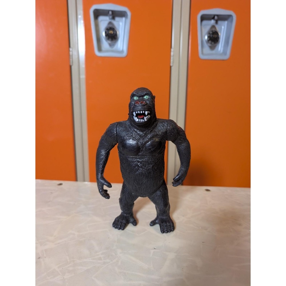 Vintage KING KONG GORILLA Action Figure! Imperial Toys 1985 Green Eyes